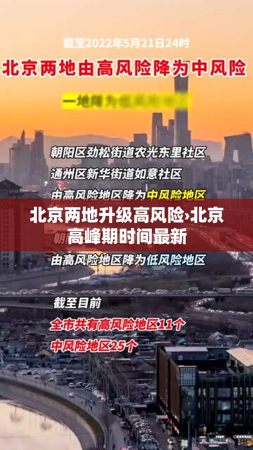 北京两地升级高风险›北京高峰期时间最新
