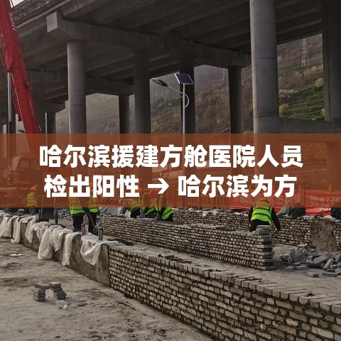 哈尔滨援建方舱医院人员检出阳性 → 哈尔滨为方舱医院招标 哈尔滨援建方舱医院人员检出阳性 → 哈尔滨为方舱医院招标