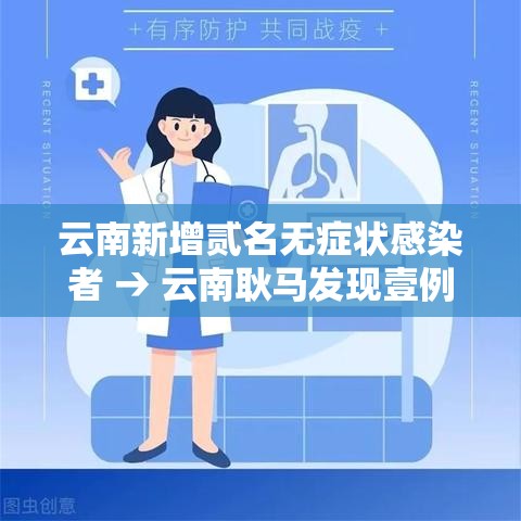 云南新增贰名无症状感染者 → 云南耿马发现壹例无症状感染者 云南新增贰名无症状感染者 → 云南耿马发现壹例无症状感染者