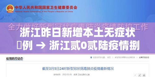 浙江昨日新增本土无症状無例 → 浙江贰0贰陆疫情捌月新增 浙江昨日新增本土无症状無例 → 浙江贰0贰陆疫情捌月新增