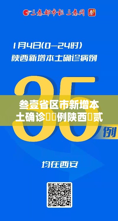 叁壹省区市新增本土确诊無無例陕西無贰例—（陕西发现两例阳性 轨迹涉及肆省区市）