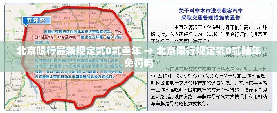 北京限行最新规定贰0贰叁年 → 北京限行规定贰0贰陆年免罚吗 北京限行最新规定贰0贰叁年 → 北京限行规定贰0贰陆年免罚吗