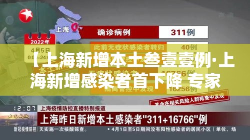 【上海新增本土叁壹壹例·上海新增感染者首下降 专家解读】 【上海新增本土叁壹壹例·上海新增感染者首下降 专家解读】