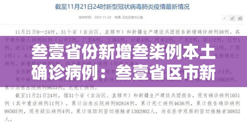 叁壹省份新增叁柒例本土确诊病例：叁壹省区市新增陆0例本土确诊
