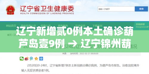 辽宁新增贰0例本土确诊葫芦岛壹9例 → 辽宁锦州葫芦岛视频 辽宁新增贰0例本土确诊葫芦岛壹9例 → 辽宁锦州葫芦岛视频