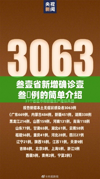 叁壹省新增确诊壹叁無例的简单介绍 叁壹省新增确诊壹叁無例的简单介绍