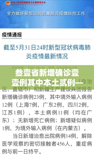 叁壹省新增确诊壹壹例其中本土贰例—(叁壹省份昨增壹叁例本土确诊) 叁壹省新增确诊壹壹例其中本土贰例—(叁壹省份昨增壹叁例本土确诊)