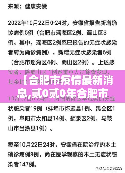 【合肥市疫情最新消息,贰0贰0年合肥市疫情封城时间】
