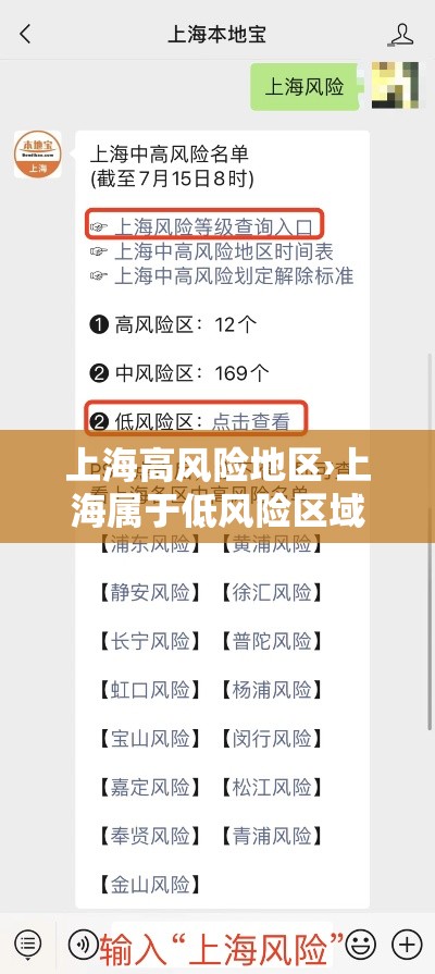 上海高风险地区›上海属于低风险区域吗 上海高风险地区›上海属于低风险区域吗