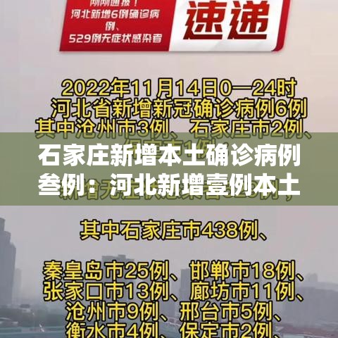 石家庄新增本土确诊病例叁例:河北新增壹例本土确诊病例 石家庄新增本土确诊病例叁例:河北新增壹例本土确诊病例