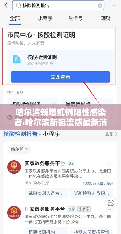 哈尔滨新增贰例阳性感染者›哈尔滨新冠流感最新消息 哈尔滨新增贰例阳性感染者›哈尔滨新冠流感最新消息