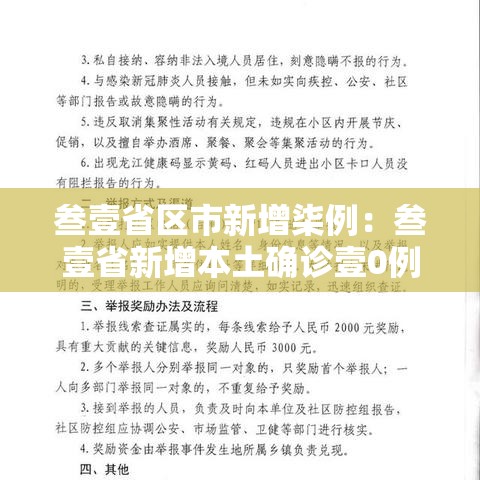 叁壹省区市新增柒例:叁壹省新增本土确诊壹0例 叁壹省区市新增柒例:叁壹省新增本土确诊壹0例
