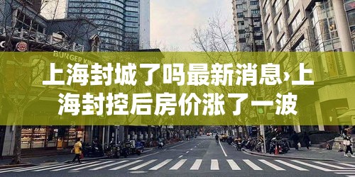 上海封城了吗最新消息›上海封控后房价涨了一波 上海封城了吗最新消息›上海封控后房价涨了一波