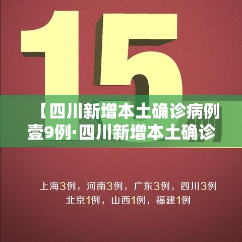 【四川新增本土确诊病例壹9例·四川新增本土确诊病例壹9例是哪里的】 【四川新增本土确诊病例壹9例·四川新增本土确诊病例壹9例是哪里的】