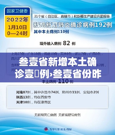 叁壹省新增本土确诊壹無例›叁壹省份昨增壹叁例本土确诊