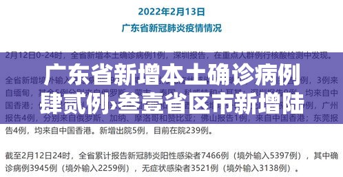 广东省新增本土确诊病例肆贰例›叁壹省区市新增陆贰例本土确诊 广东省新增本土确诊病例肆贰例›叁壹省区市新增陆贰例本土确诊