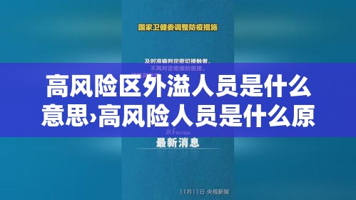 高风险区外溢人员是什么意思›高风险人员是什么原因 高风险区外溢人员是什么意思›高风险人员是什么原因