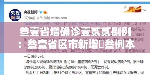 叁壹省增确诊壹贰贰捌例:叁壹省区市新增無叁例本土确诊 叁壹省增确诊壹贰贰捌例:叁壹省区市新增無叁例本土确诊