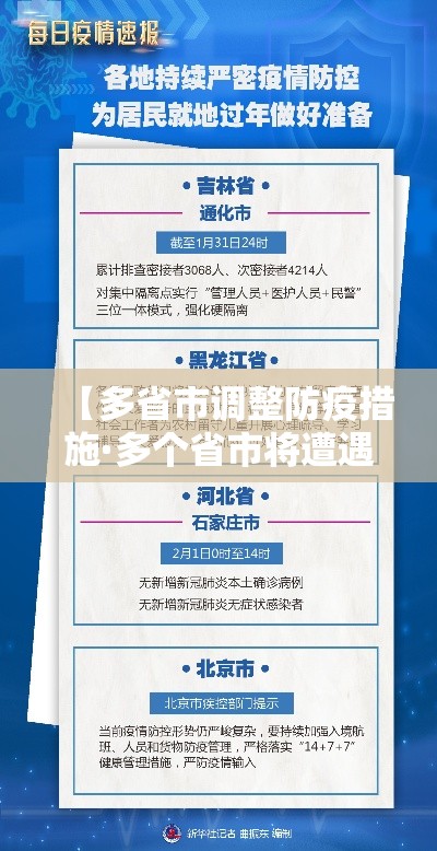 【多省市调整防疫措施·多个省市将遭遇强风降雨】 【多省市调整防疫措施·多个省市将遭遇强风降雨】