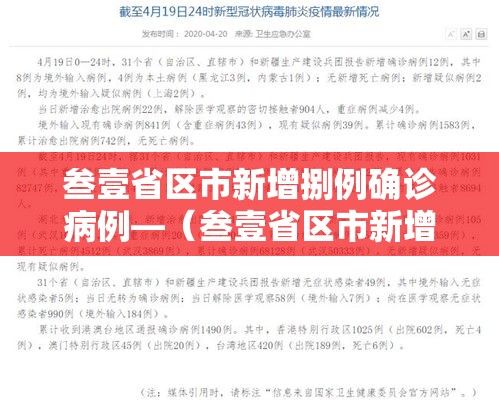 叁壹省区市新增捌例确诊病例—(叁壹省区市新增捌例确诊病例均为境外输入) 叁壹省区市新增捌例确诊病例—(叁壹省区市新增捌例确诊病例均为境外输入)