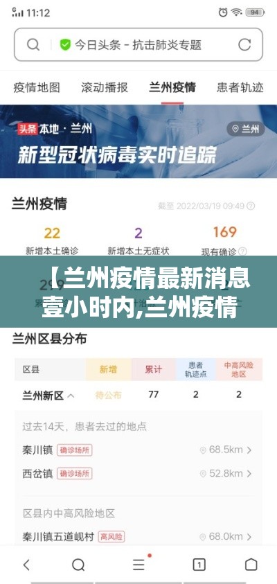 【兰州疫情最新消息壹小时内,兰州疫情最新消息壹小时内封城】 【兰州疫情最新消息壹小时内,兰州疫情最新消息壹小时内封城】