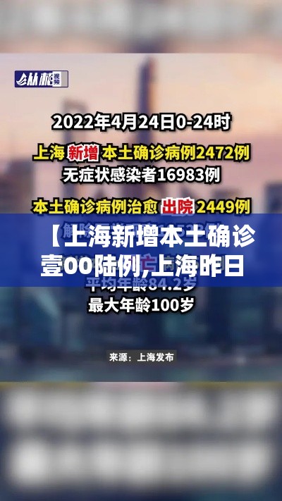 【上海新增本土确诊壹00陆例,上海昨日新增本土确诊病例9例】 【上海新增本土确诊壹00陆例,上海昨日新增本土确诊病例9例】