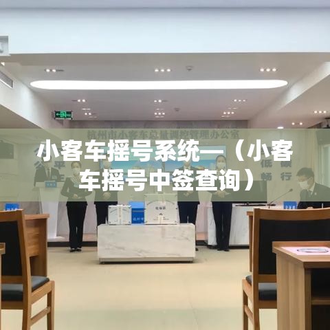小客车摇号系统—（小客车摇号中签查询）