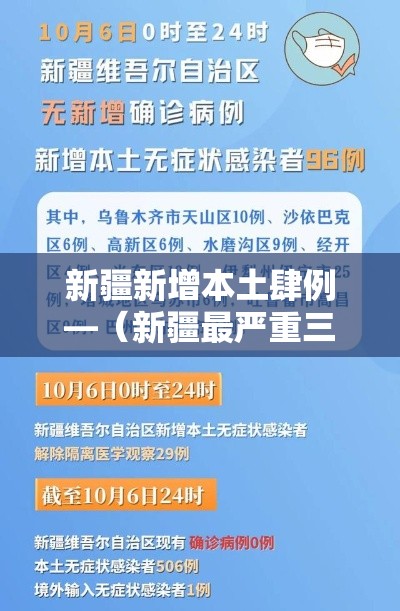 新疆新增本土肆例—(新疆最严重三个病) 新疆新增本土肆例—(新疆最严重三个病)
