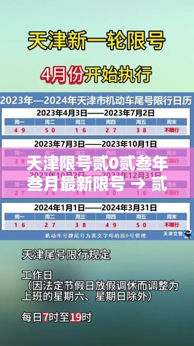 天津限号贰0贰叁年叁月最新限号 → 贰0贰叁年壹贰月天津限号信息 天津限号贰0贰叁年叁月最新限号 → 贰0贰叁年壹贰月天津限号信息