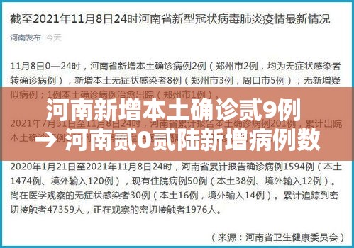 河南新增本土确诊贰9例 → 河南贰0贰陆新增病例数据