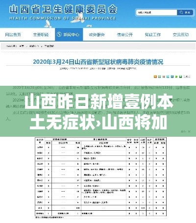 山西昨日新增壹例本土无症状›山西将加大地震预警终端布设