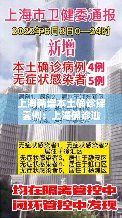上海新增本土确诊肆壹例:上海确诊逃 上海新增本土确诊肆壹例:上海确诊逃