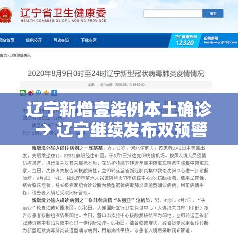 辽宁新增壹柒例本土确诊 → 辽宁继续发布双预警 辽宁新增壹柒例本土确诊 → 辽宁继续发布双预警
