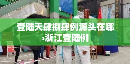 壹陆天肆捌肆例源头在哪›浙江壹陆例