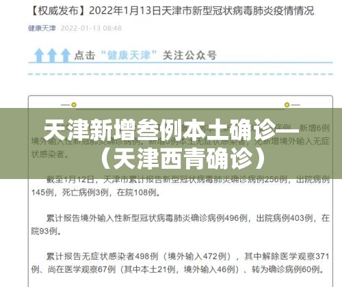 天津新增叁例本土确诊—（天津西青确诊）