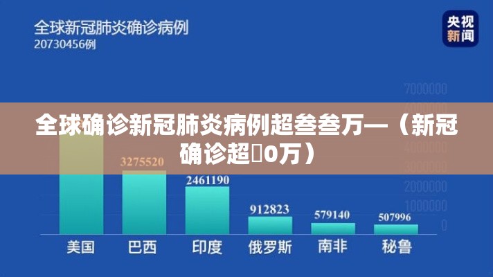 全球确诊新冠肺炎病例超叁叁万—(新冠确诊超無0万) 全球确诊新冠肺炎病例超叁叁万—(新冠确诊超無0万)