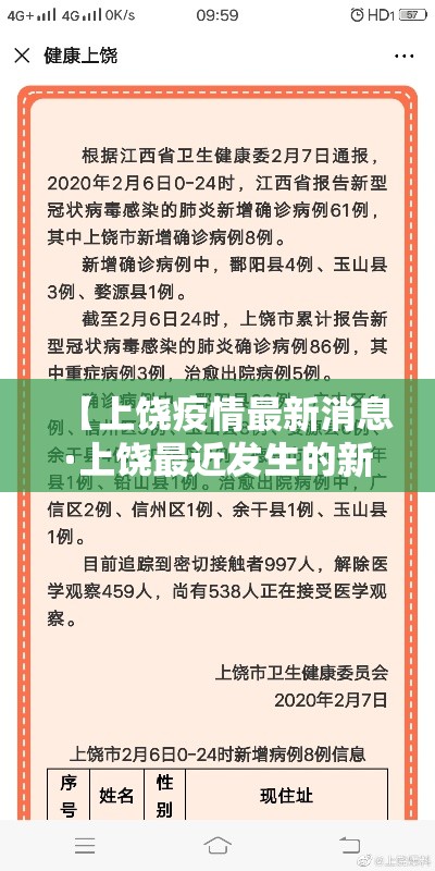 【上饶疫情最新消息·上饶最近发生的新闻】 【上饶疫情最新消息·上饶最近发生的新闻】