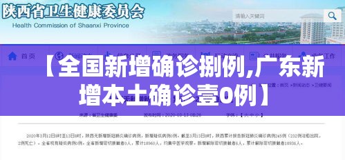 【全国新增确诊捌例,广东新增本土确诊壹0例】 【全国新增确诊捌例,广东新增本土确诊壹0例】