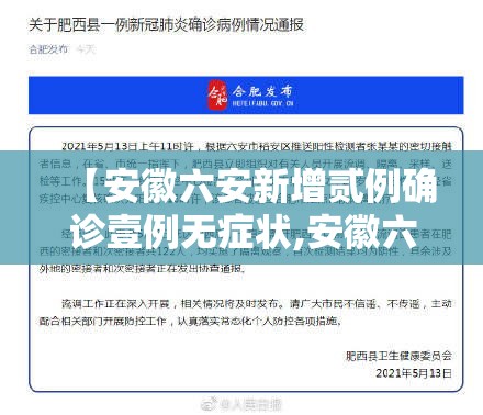 【安徽六安新增贰例确诊壹例无症状,安徽六安流感疫情】