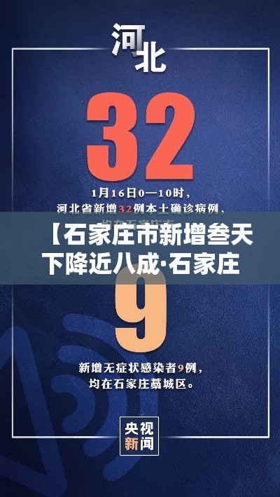 【石家庄市新增叁天下降近八成·石家庄新冠疫情时间表】