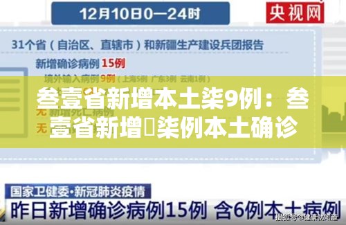 叁壹省新增本土柒9例：叁壹省新增無柒例本土确诊