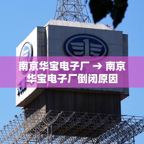 南京华宝电子厂 → 南京华宝电子厂倒闭原因 南京华宝电子厂 → 南京华宝电子厂倒闭原因