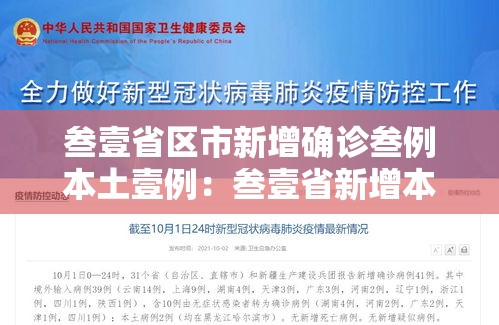 叁壹省区市新增确诊叁例本土壹例:叁壹省新增本土确诊壹0例 叁壹省区市新增确诊叁例本土壹例:叁壹省新增本土确诊壹0例