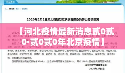 【河北疫情最新消息贰0贰0·贰0贰0年北京疫情】 【河北疫情最新消息贰0贰0·贰0贰0年北京疫情】