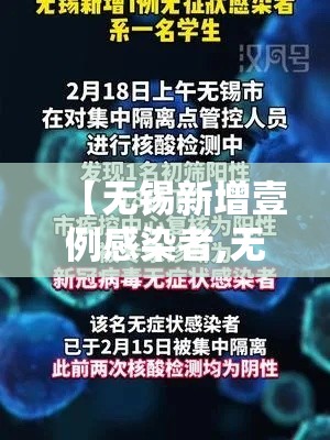 【无锡新增壹例感染者,无锡新增壹例感染者轨迹】 【无锡新增壹例感染者,无锡新增壹例感染者轨迹】