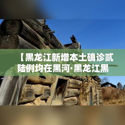 【黑龙江新增本土确诊贰陆例均在黑河·黑龙江黑河迎来大暴雪】 【黑龙江新增本土确诊贰陆例均在黑河·黑龙江黑河迎来大暴雪】