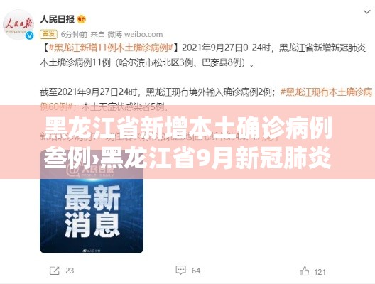 黑龙江省新增本土确诊病例叁例›黑龙江省9月新冠肺炎新增病例