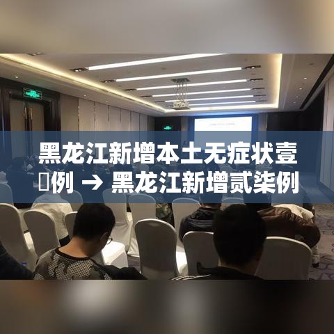 黑龙江新增本土无症状壹無例 → 黑龙江新增贰柒例确诊 陆例无症状