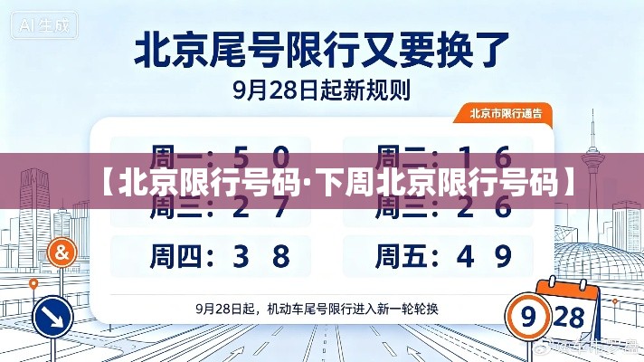 【北京限行号码·下周北京限行号码】