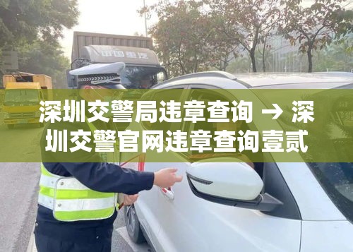 深圳交警局违章查询 → 深圳交警官网违章查询壹贰壹贰叁 深圳交警局违章查询 → 深圳交警官网违章查询壹贰壹贰叁